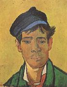 Vincent Van Gogh Young Man with a Cap (nn04) oil painting reproduction